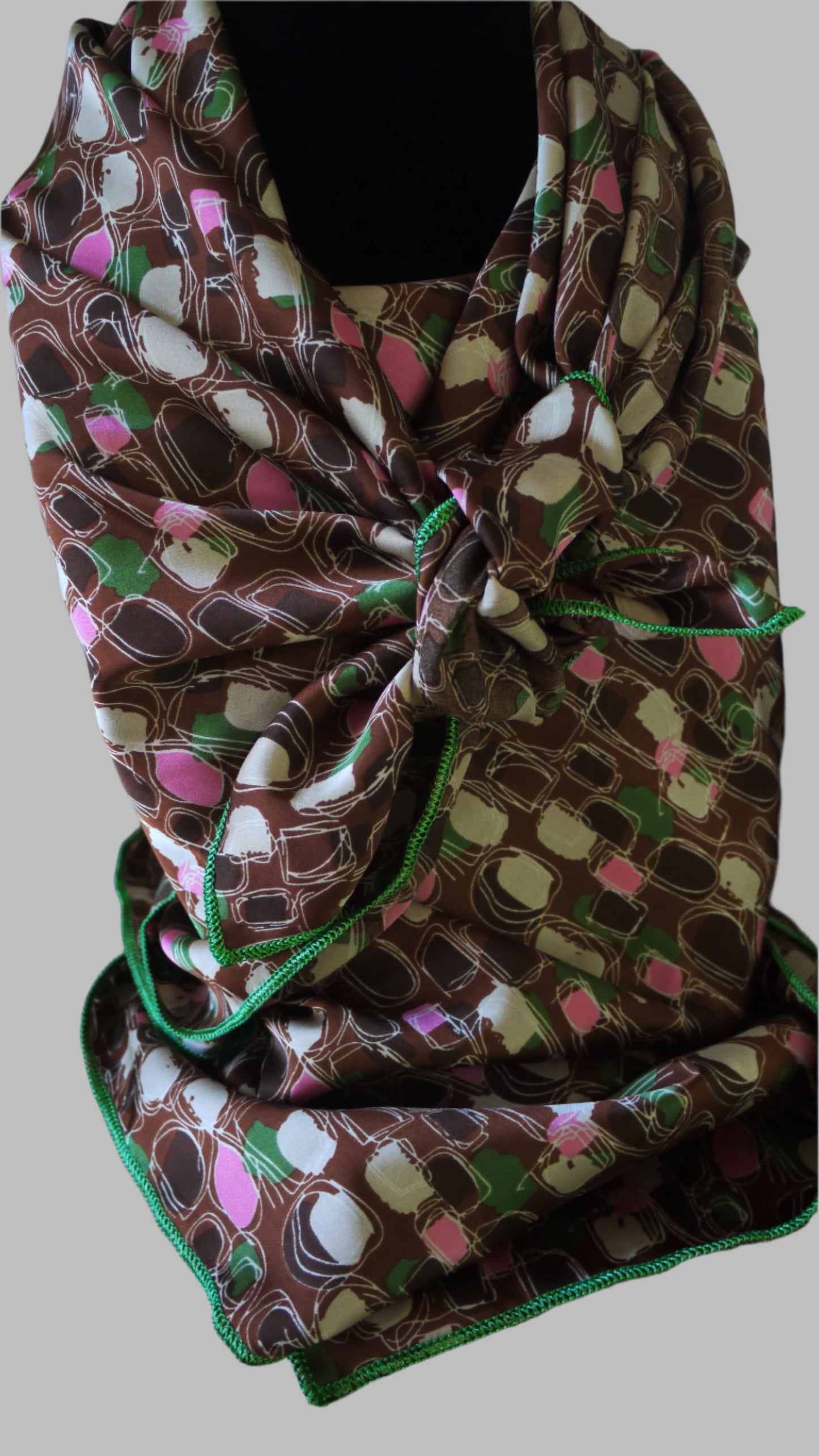 Silk Wildrag - Brown