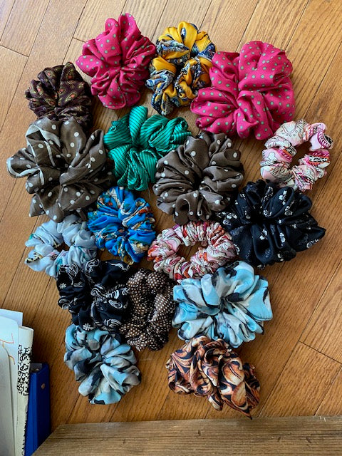 Silk Scrunchies