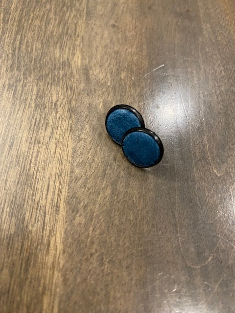 Turquoise Leather earrings