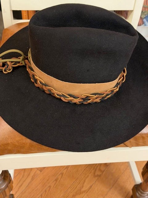 Vintage Western  Biltmore Felt Hat  in Black