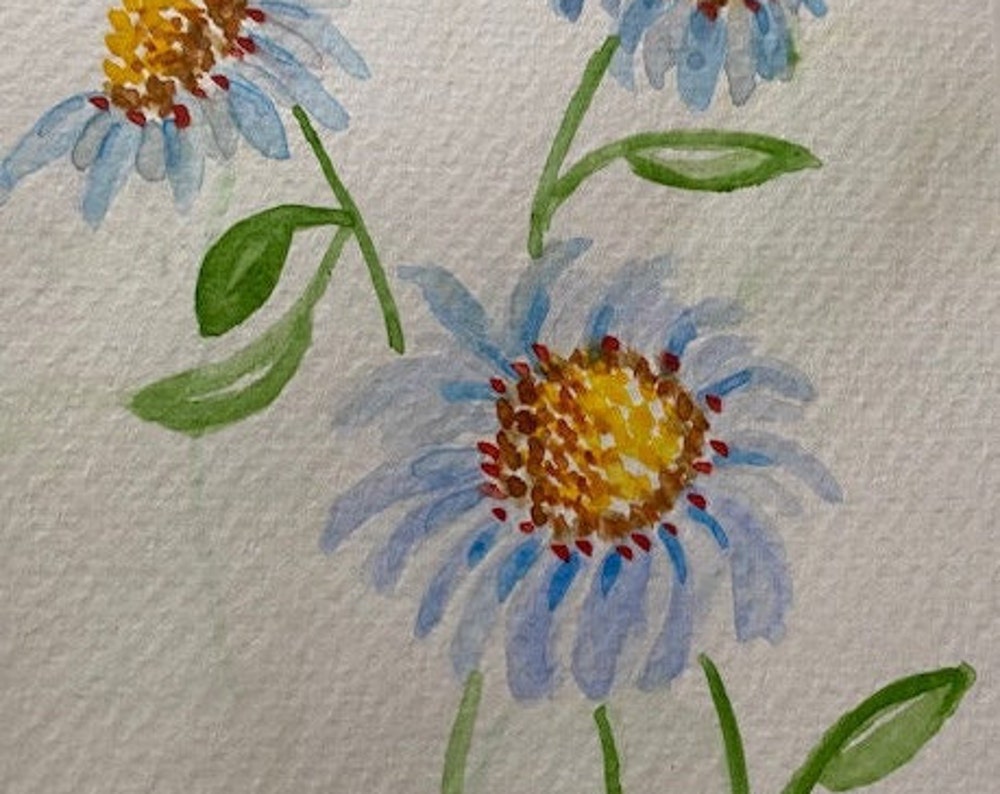 Watercolor Floral cards